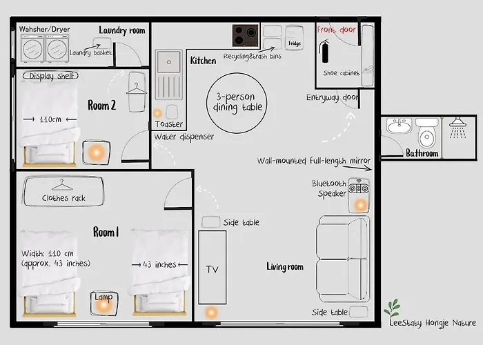 Leestay Hongje Appartement *